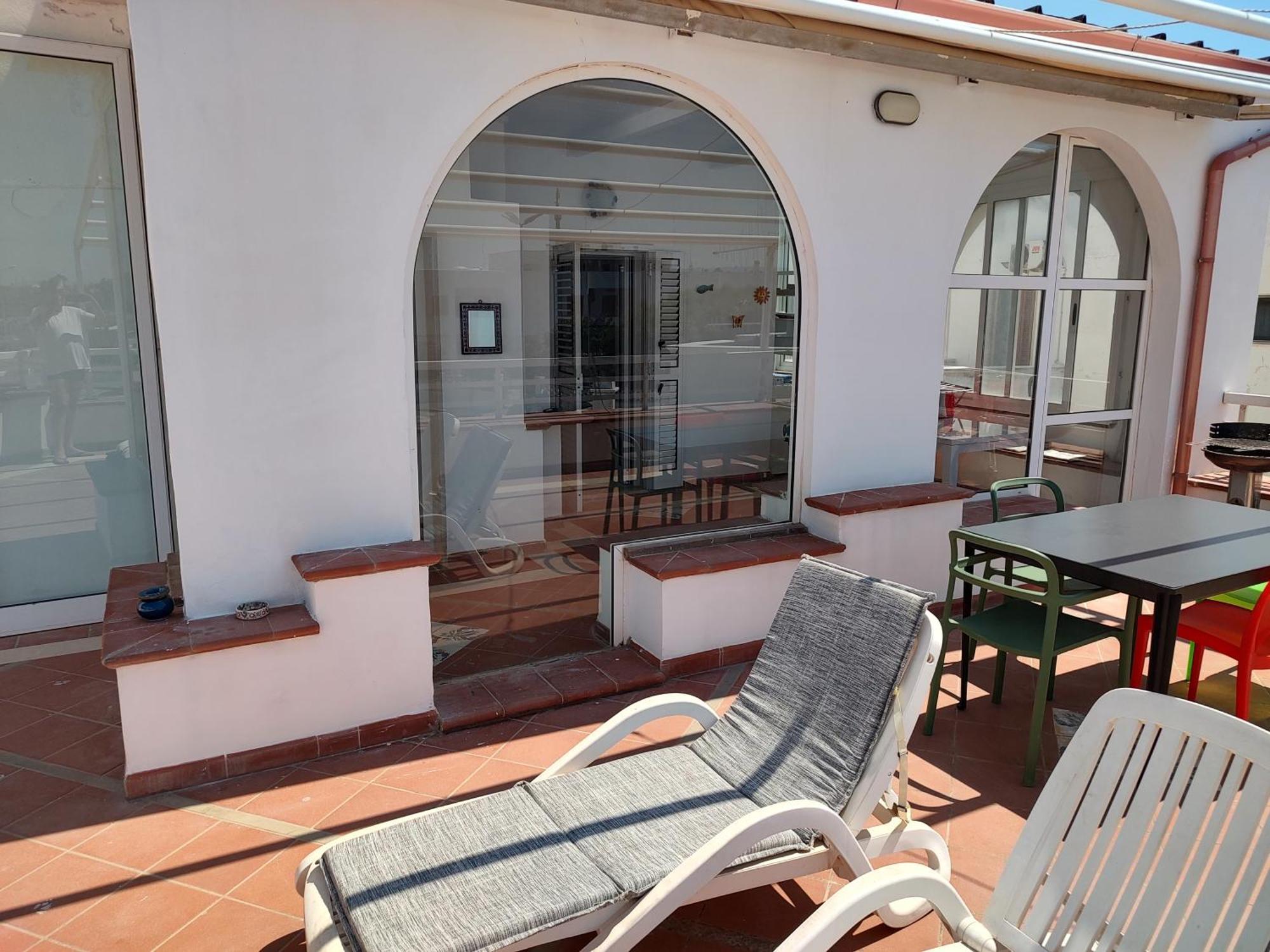 Fronte Del Mare - Seafront Terrace Villa Villanova di Ostuni Buitenkant foto